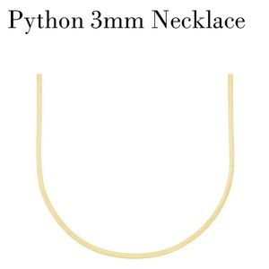Electric Picks Python 3mm Necklace